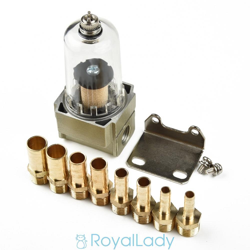 #ROYALLADY#Engine oil separator Connector Mounting Tube Baffled Bracket Filter Car Fuel