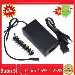 Adapter nguồn đa năng cho laptop đèn led... 12V 15V 16V 18V 19V 20V 24V full chân cắm