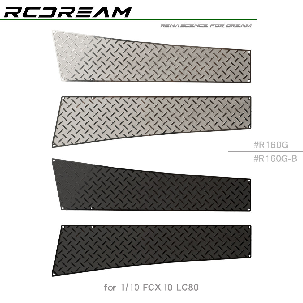Tấm trượt mui xe mô phỏng cho xe bánh xích RC 1 / 10 FMS FCX10 LC80
