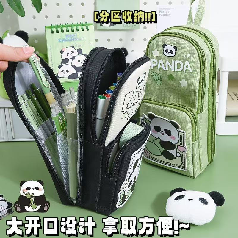 TQ~3D pencil case for elementary school students ins High air capacity2025Highly Attractive Statione