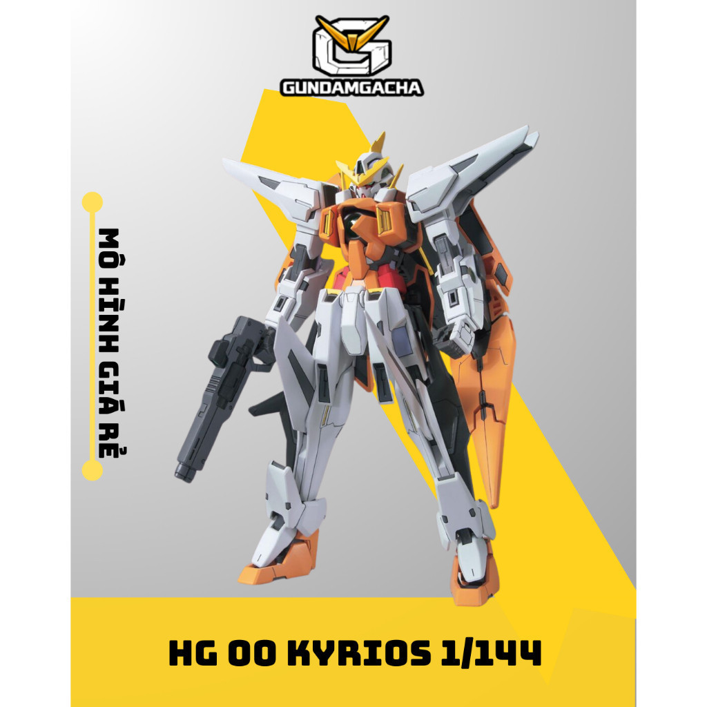 Mô Hình Lắp Ráp HG 1/144 00 Kyrios – Mô Hình Giá Rẻ - GundamGao