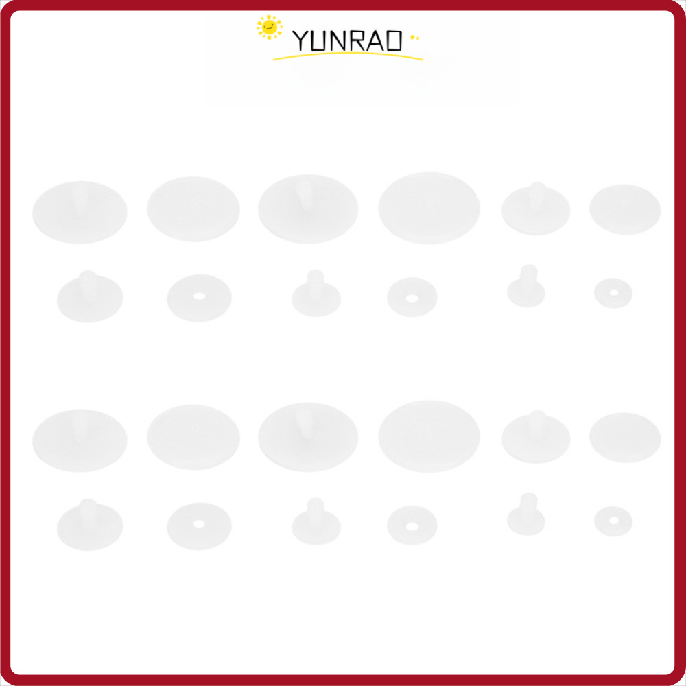 YUNRAO 140 Cái Khớp Búp Bê Nhựa, Khớp Có Thể Tháo Rời Bộ Xương Phụ Kiện Khớp Búp Bê, Phụ Kiện Búp Bê