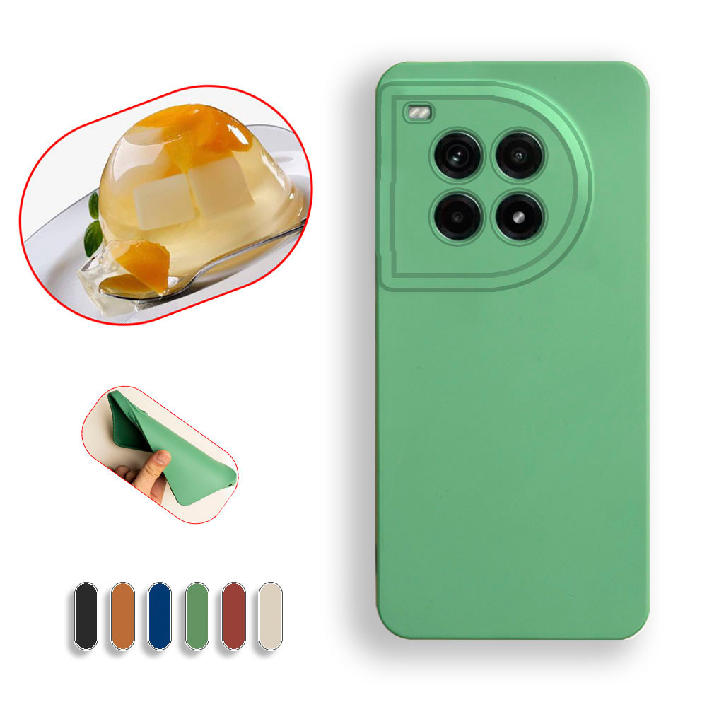 Ốp Lưng Thạch Lỏng Cho OnePlus Ace 3 Pro PJX110 Da Mềm TPU Silicon Mềm Cao Su Slim Fit Toàn Thân Vỏ 