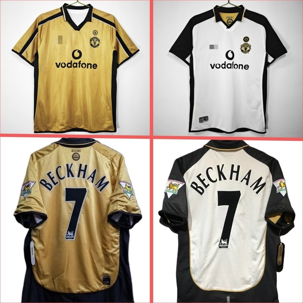 2001 / 2002 Áo bóng đá hai mặt Manchester United cũ-FG001