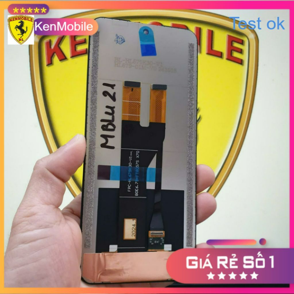Màn  Tương Thích Meizu Mblu 21, Loại 1 (tặng keo dán + cường lực)