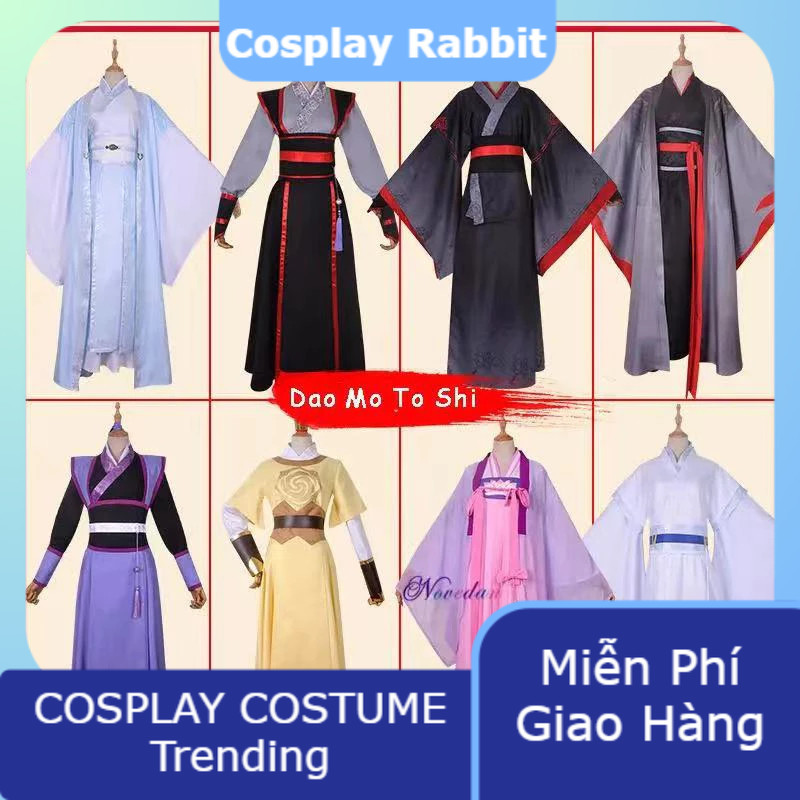 [Full Set] Trang phục Cosplay Ngụy Vô Tiện Mạc Huyền Vũ - Ma Đạo Tổ Sư (Mo Dao Zu Shi) / Đồng phục C
