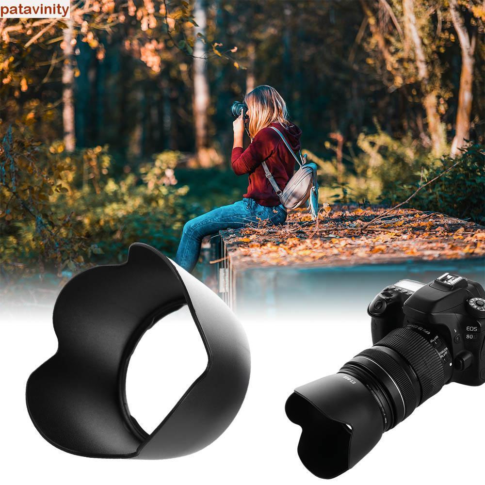 Mũ trùm đầu ống kính PATAVINITY, 90-300MM ET-60 II dành cho ống kính, Cánh hoa Tulip có thể đảo ngượ