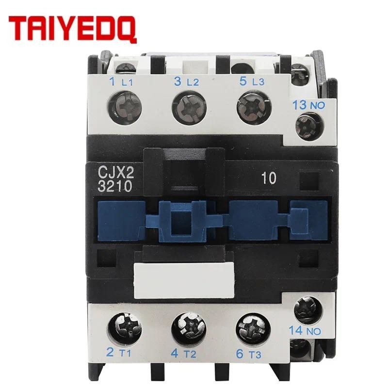 Công tắc tiếp xúc AC CJX2-3210 Công tắc tiếp xúc từ tính 32A LC1-D3210 AC220V / 380V 50 / 60HZ CJX2-