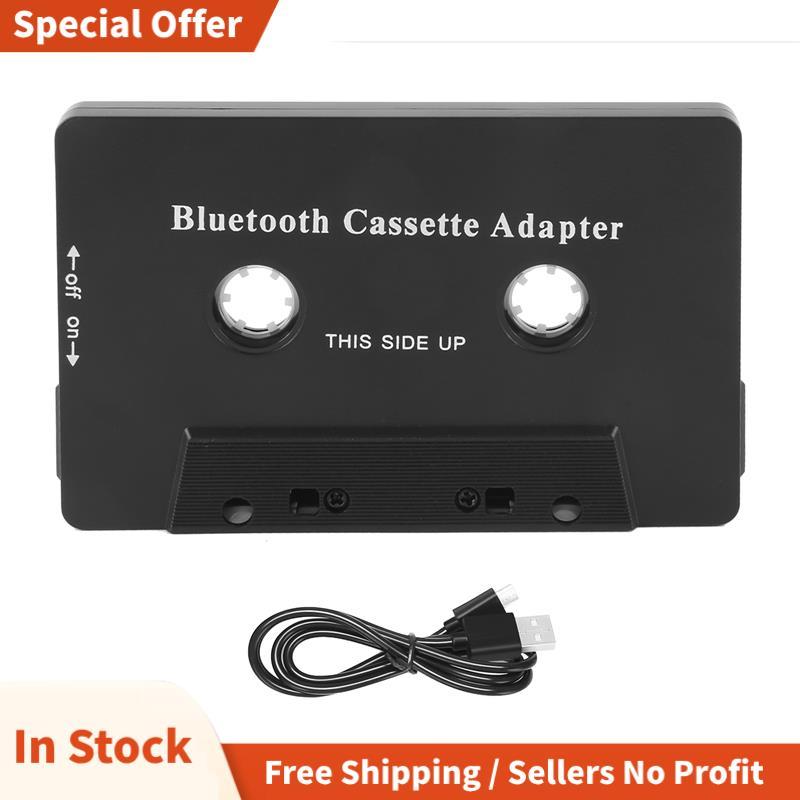 5.0 Âm Thanh Băng Xe Ô Tô Aux Stereo Adapter Có Mic Cho Điện Thoại MP3 Cáp Aux CD Player