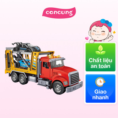 Bộ xe vận chuyển cao cấp có âm thanh đèn kèm 2 xe nhỏ CY702910 C508