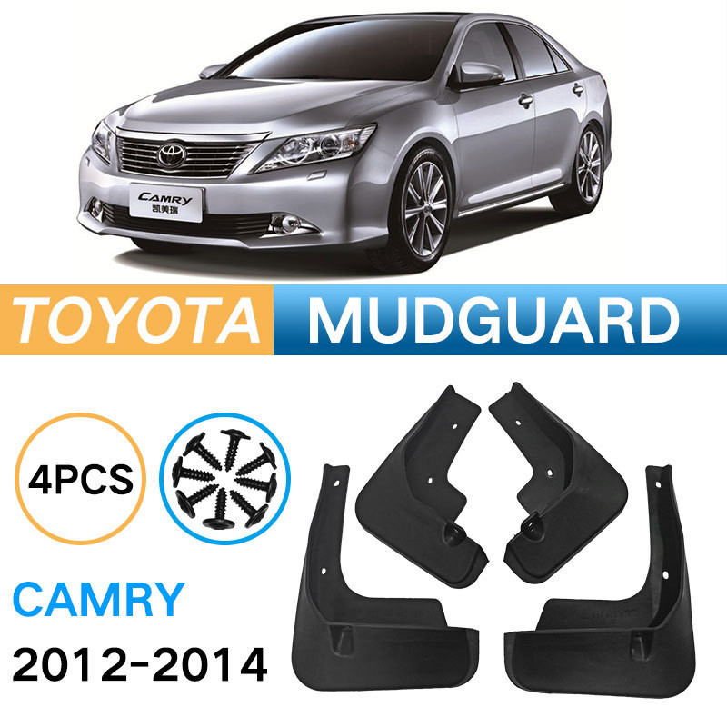 Thích hợp cho Camry Toyota Camry 2012-2014 Phiên bản thường xuyên Sửa đổi Chắn bùn Da Phụ kiện ô tô 