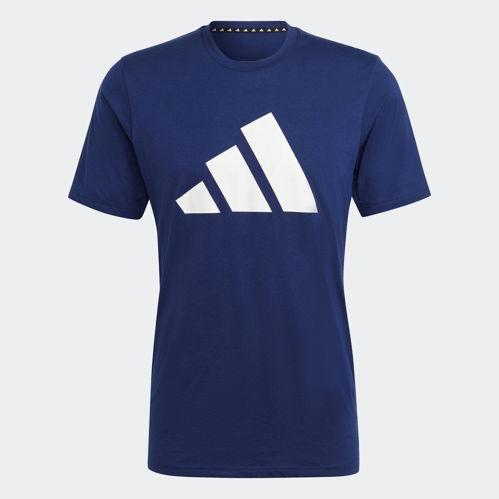 adidas Gym & Training Train Essentials Feelready Logo Training Tee Men Blue IB8275