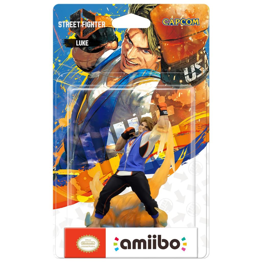 amiibo Luke Street Fighter 6 Loạt phim Street Fighter