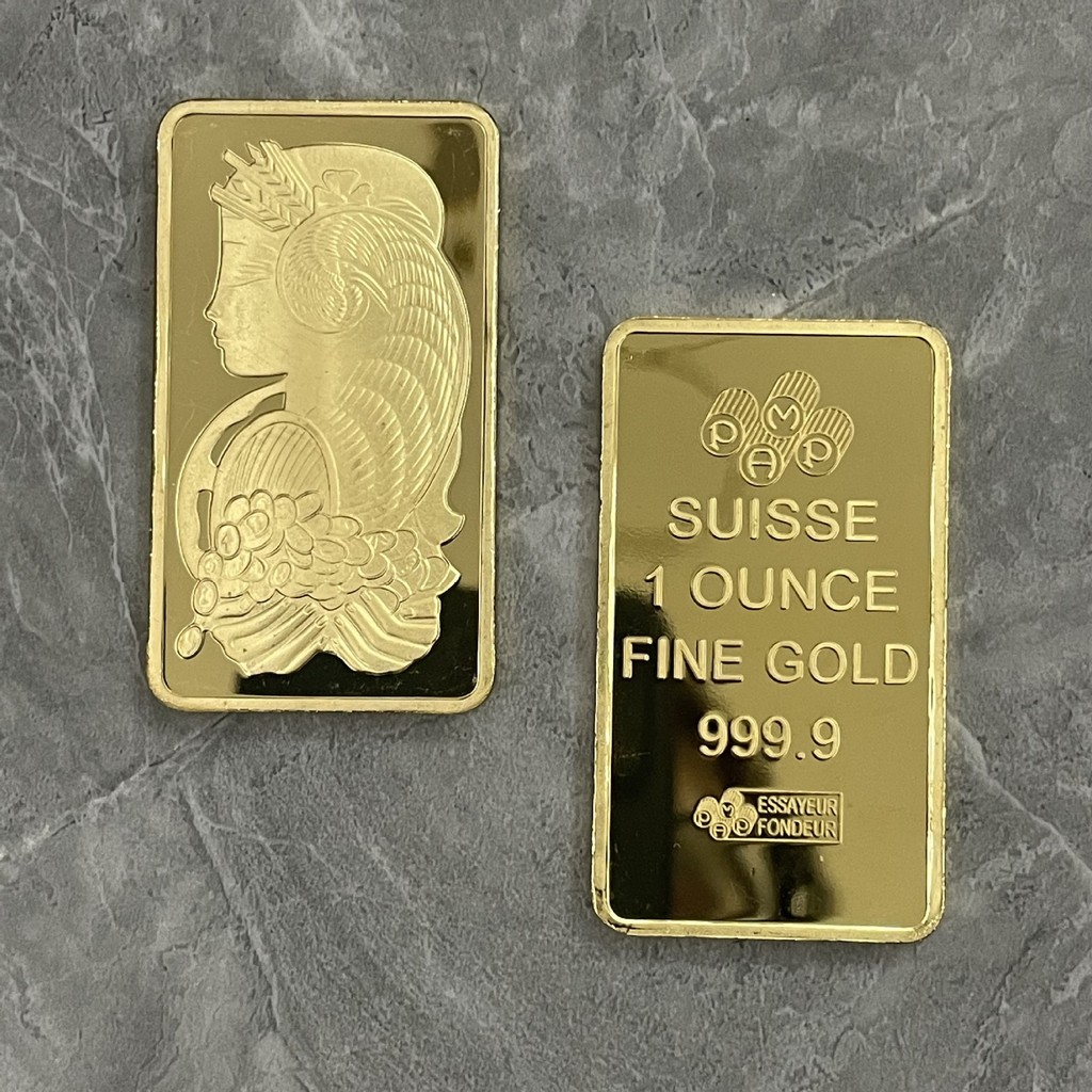 Ngân hàng Thụy Sĩ Thanh vàng Kỷ niệm Đồng xu 1 Ounce Đồng xu vàng ngoài hành tinh Đồng xu ngoại tệ N