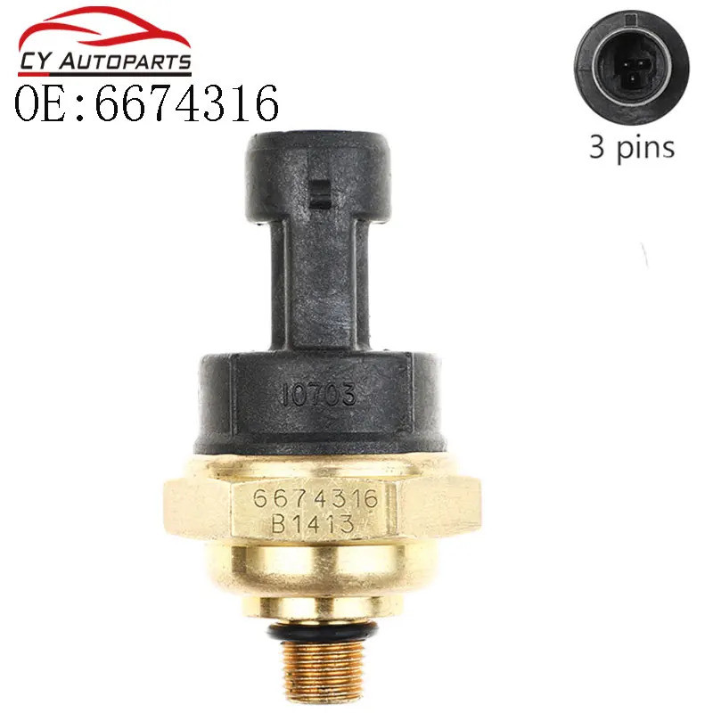 6674316 Cảm Biến Áp Suất Dầu Mới Cho Bobcat Loader T750 T770 A220 A300 A770 T870 E32 E35 751 753 763