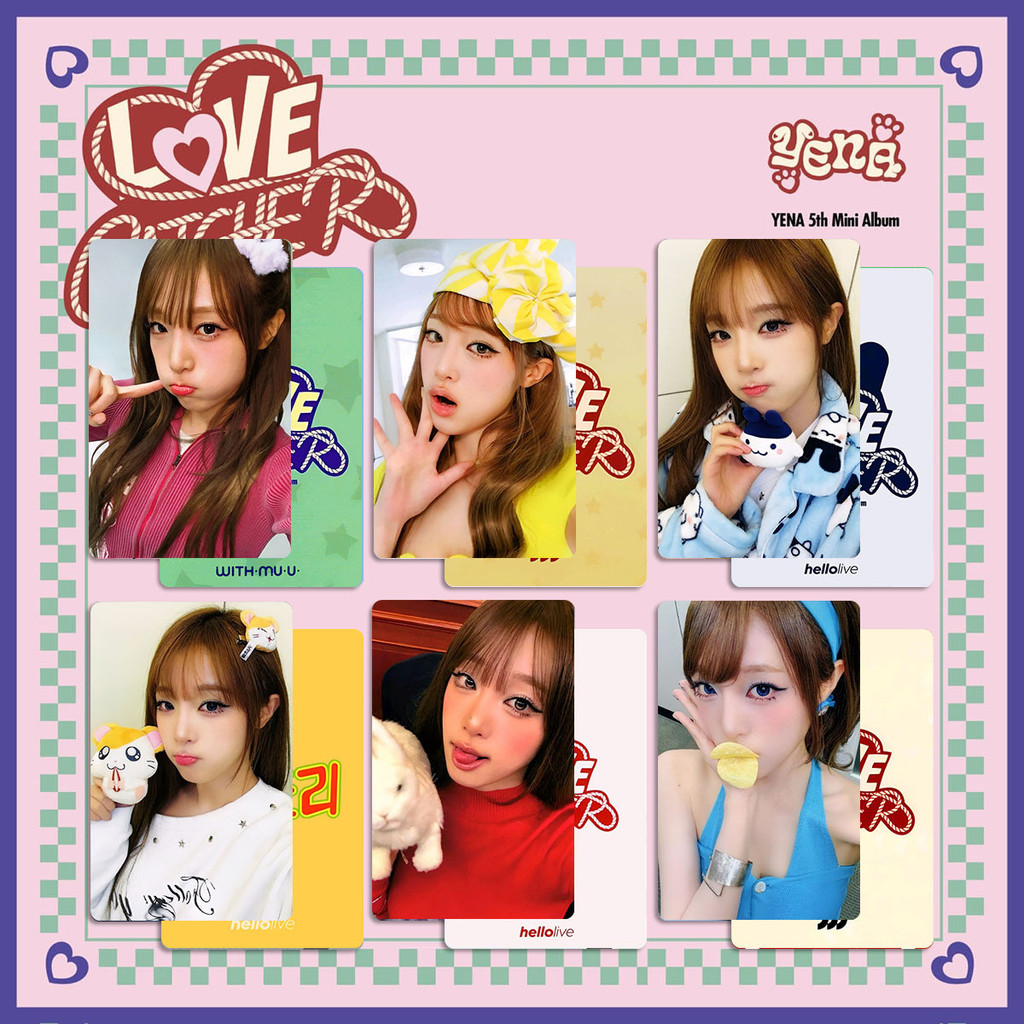 5-18 Chiếc YENA LOVE CATCHER BROADCAST Lomo Cards Diễn Viên Phim Truyền Hình Hàn Quốc Cha EunWoo Las