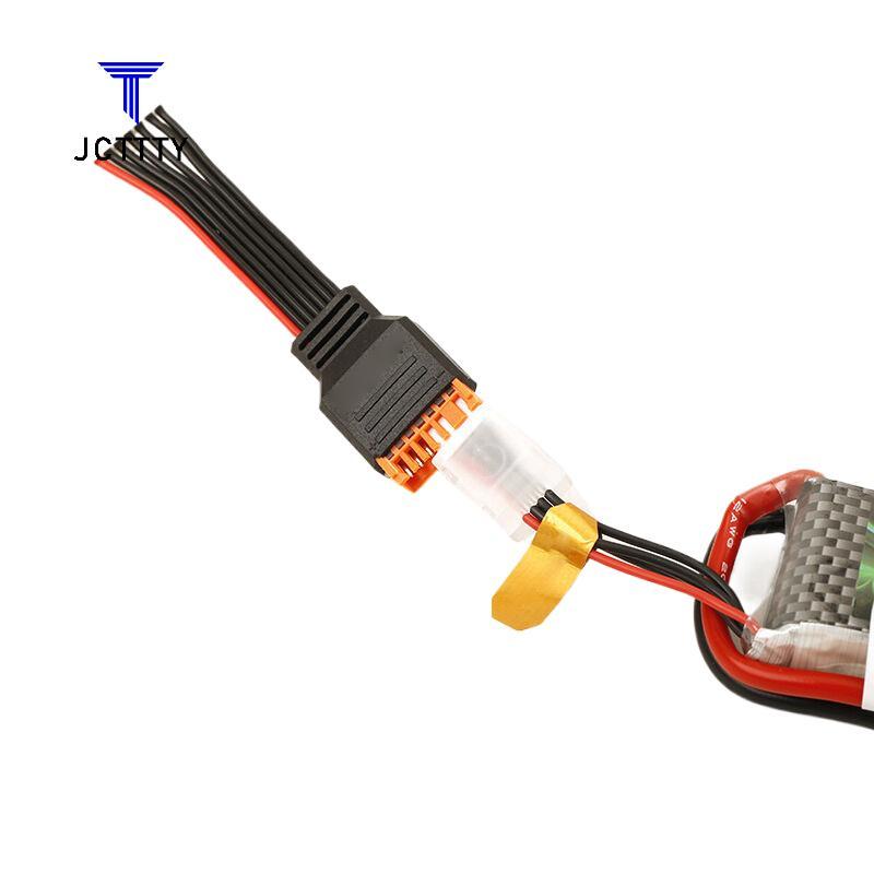 Đầu cân bằng cáp mở rộng bộ sạc sốt cà chua cho pin Lithium 2-6S Thích hợp cho HOTA D6Pro cho ISDT Q