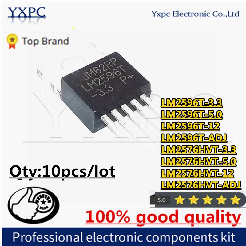 5 CÁI LM2596T-3.3 LM2596T-5.0 LM2596T-12 LM2596T-ADJ LM2576HVT-3.3 LM2576HVT-5.0 LM2576HVT-12 LM2576