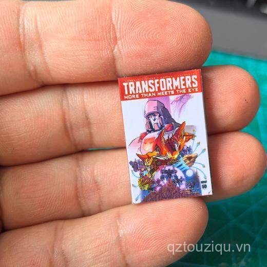 Album Thu Nhỏ Truyện Tranh Người Lính Cảnh Đạo Cụ Transformers IDW Truyện Tranh Handmade Phiên Bản T