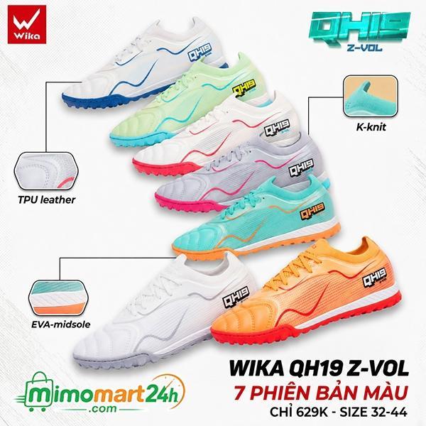 Giày Bóng Đá Wika QH19 Z-Vol – Lựa Chọn Hoàn Hảo Cho Sân Cỏ Nhân Tạo