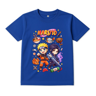 Áo Thun Trẻ Em NARUTO CHIBI, Chất Poly Thái , Có Size Lớn Từ 7-95kg, Nhiều Màu Áo, Size To Nhắn Shop, ANAMKIDS