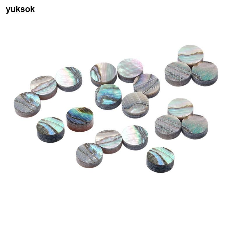 20x Guitar Inlay Fingerboard Chấm Fretboard Inlay Dots DIY Guitar Luthier Dụng Cụ Cho Bass Ukulele B