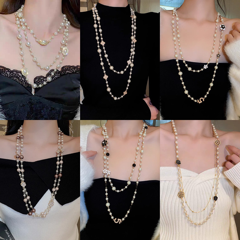 Vòng cổ ngọc trai nhiều lớp - Phong cách thanh lịch, thời trang