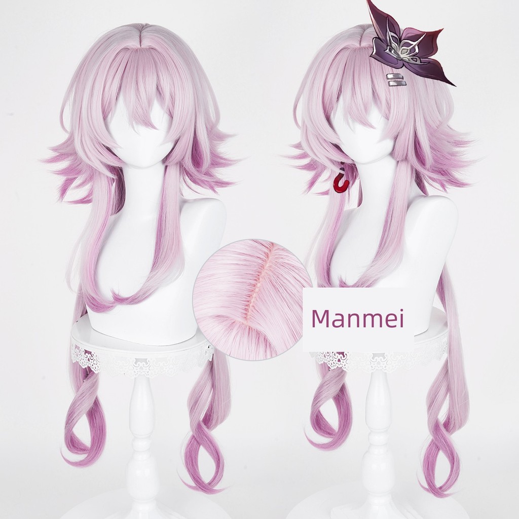 Manmei Collapse: Star Railway March July Long Night Moon cosplay Tóc giả