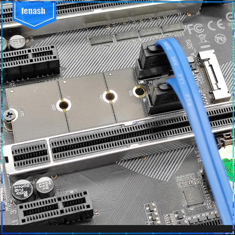 Bộ chuyển đổi NGFF M2 NVME sang SATA3.0 Thẻ nâng 6Gbps Bộ chuyển đổi phím M.2 PCIE NVME sang Dual SA