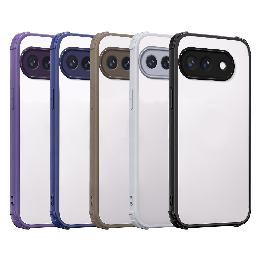 Ốp lưng Google Pixel 9A Vỏ 6,3 inch Model GXQ96 GTF7P G3Y12 Vỏ trong suốt bảo vệ bốn góc cho vỏ điện