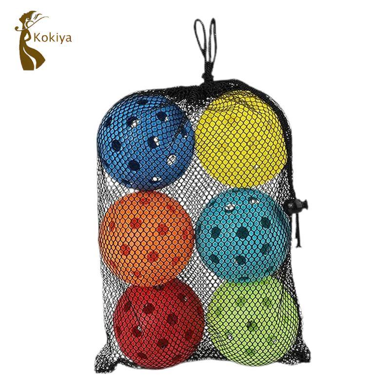6x Quả Bóng Pickleball 40 Lỗ Quả Bóng Dưa Cho Giải Đấu Chơi Trong Nhà Ngoài Trời
