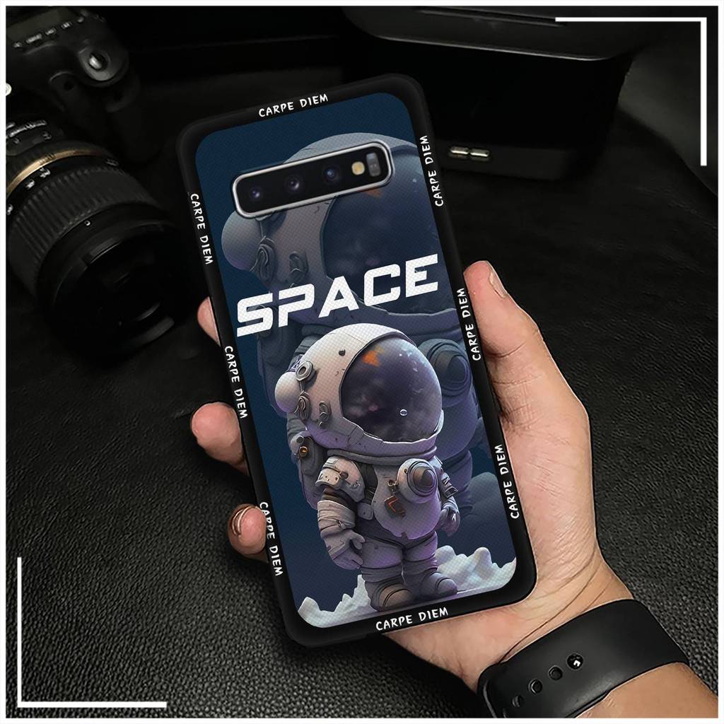 Hoạt Hình Túi Điện Thoại Ốp Lưng Điện Thoại Samsung Galaxy S10 / SM-G973N Silicon Chống Va Đập TPU G