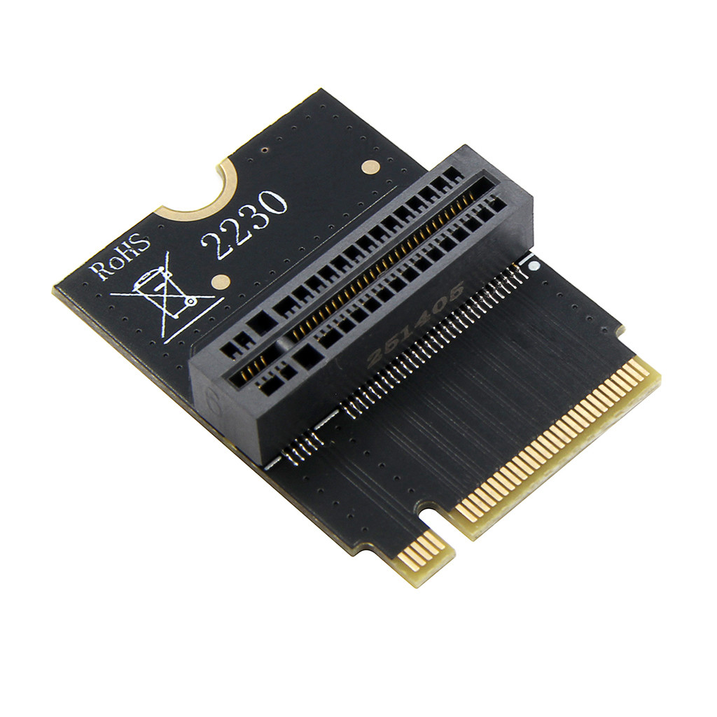 JMT M.2 NVME E Key To E Key Adapter Cho AX200 / 201 / 210 Thẻ WIFI Lắp Đặt Dọc Cho M.2 NVME 2230 224