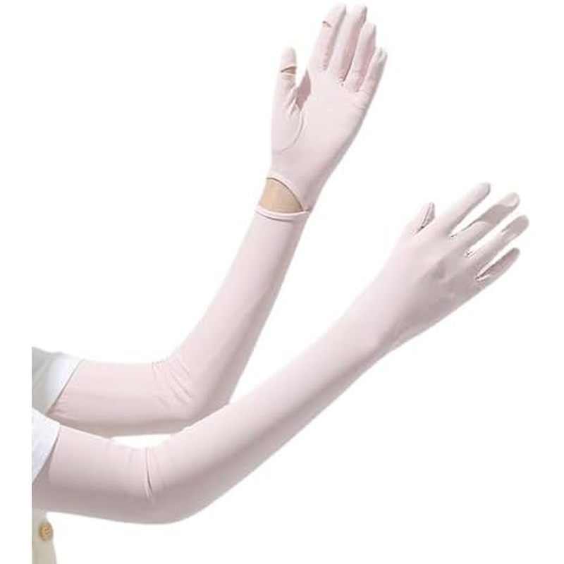 UV Protection Women's Driving Gloves - Full Finger Arm Sleeve Long UV Sun Protection Gloves