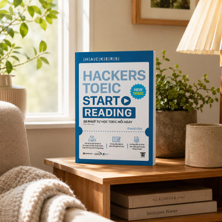 Sách - Hackers Toeic Start Reading - 30 Phút Tự Học TOEIC mỗi ngày (Gamma Books)