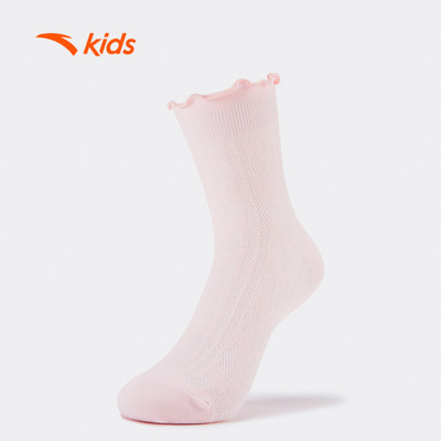 Tất Cổ Cao Thời Trang Bé Gái Bé Trai Tất Vớ thể thao Anta Kids 3926B8311