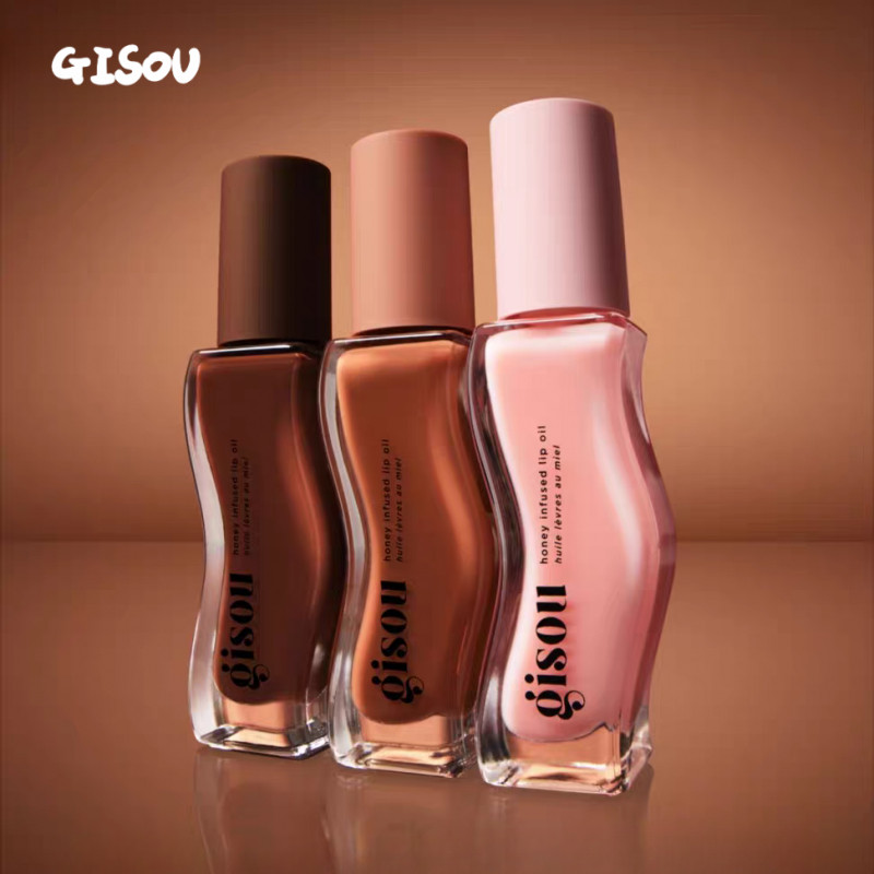 Gisou Repair Plump Lip Oil Suit Lip Gloss Lasting Moisturising Fade Lip Wrinkles Repair Dưa hấu Dâu 
