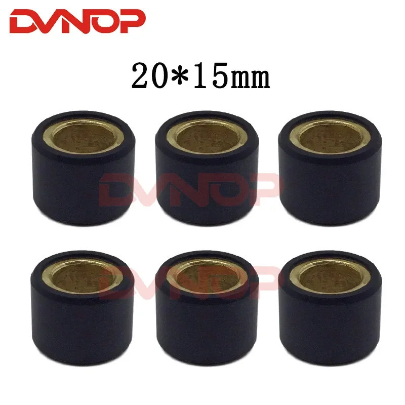 Bộ trọng lượng con lăn biến thể ly hợp 6 chiếc 20x15mm 16g cho CH125 CH150 CF150 SH125 SH150 PCX150 