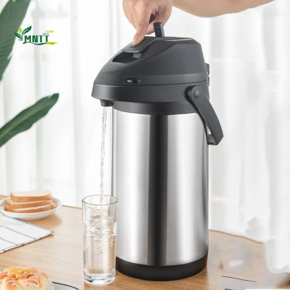 MNTT Airpot Coffee Pot Bình hút chân không hai lớp Cắm trại