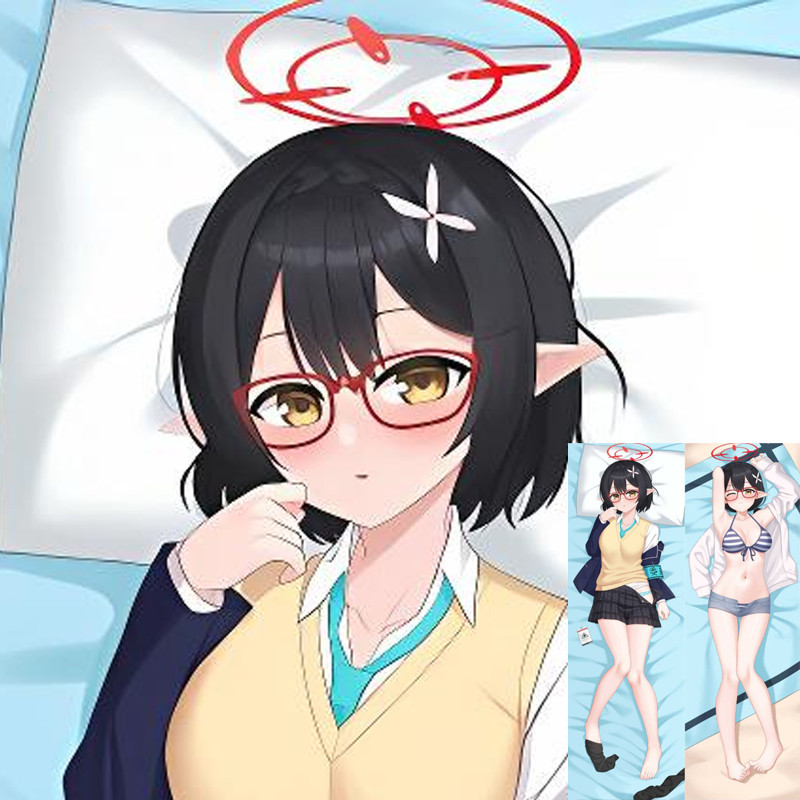 Blue Archive Okusora Ayane Dakimakura Vỏ Gối Anime Dài Gối Đệm