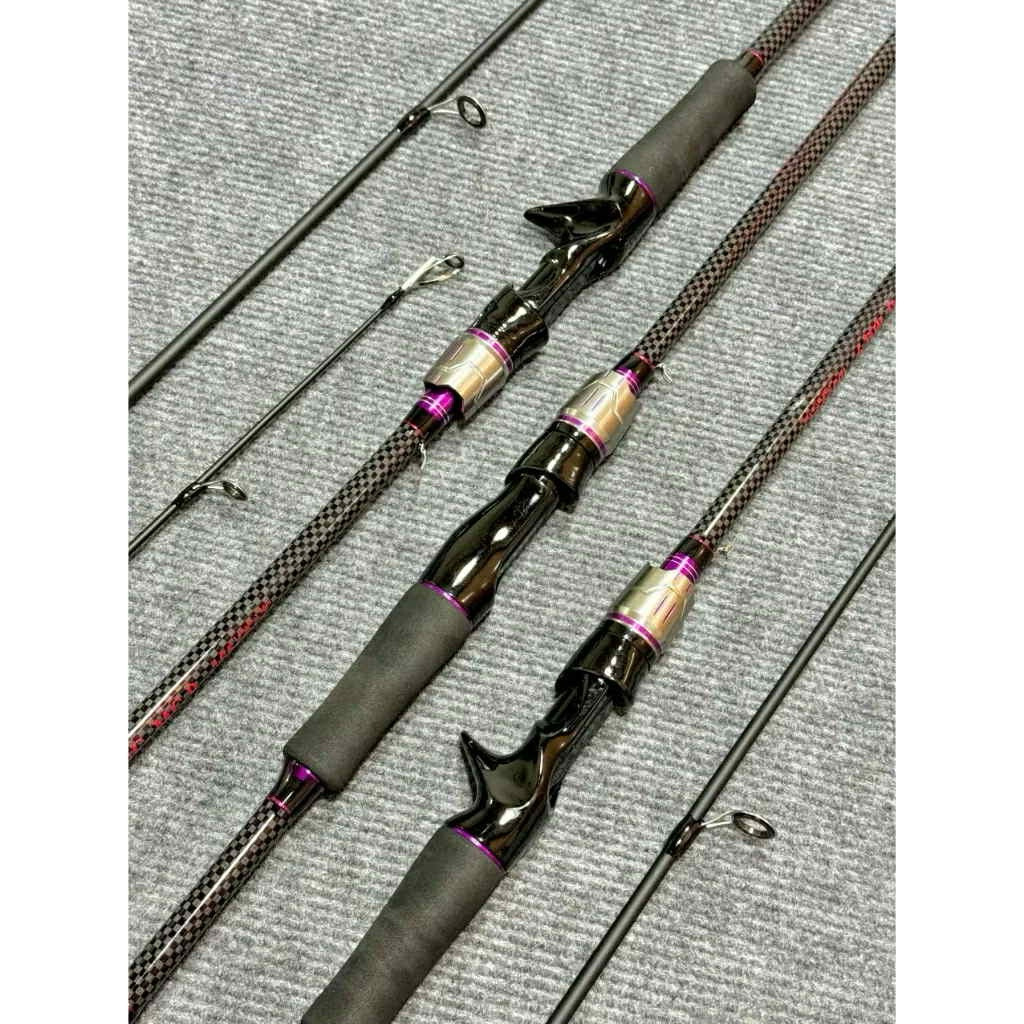 Cần Câu Lure Viking MG9 – Carbon Siêu Nhạy, Cán EVA Cao Cấp, Bền Bỉ – Đa Dạng Size, Chính Hãng Vikin