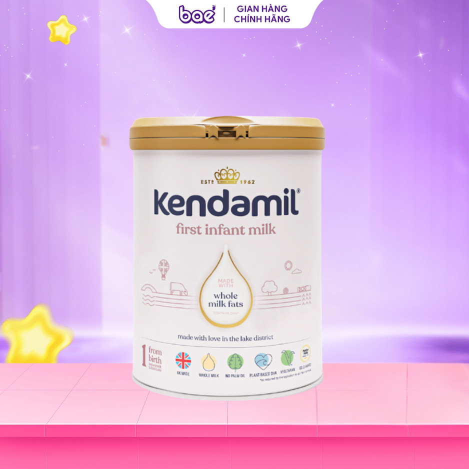 [DATE MỚI] Sữa Kendamil Classic, Kendamil Organic đủ số 1,2,3 cho bé nhập khẩu Anh Quốc 800g