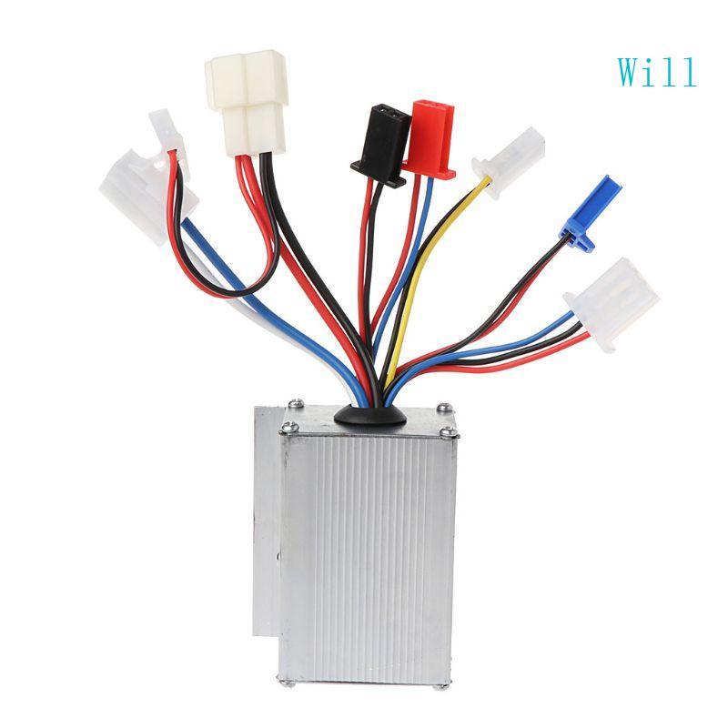 Bộ điều khiển bàn chải tốc độ động cơ DC 24V 250W cho xe đạp điện