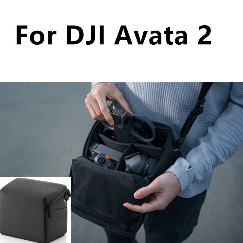Dành Cho DJI Avata 2 Túi Di Động Du Lịch Ngoài Trời Túi Đeo Ngang Cho DJI Avata 2 Kính 3 Drone Phụ K