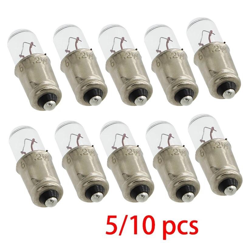 5 / 10 Chiếc 6V 1.2W 6 Volt 1.2 Watt Đồng Hồ Đo Tốc Độ Đèn Báo Bóng Đèn Cho Xe Honda R500R SS125A CT