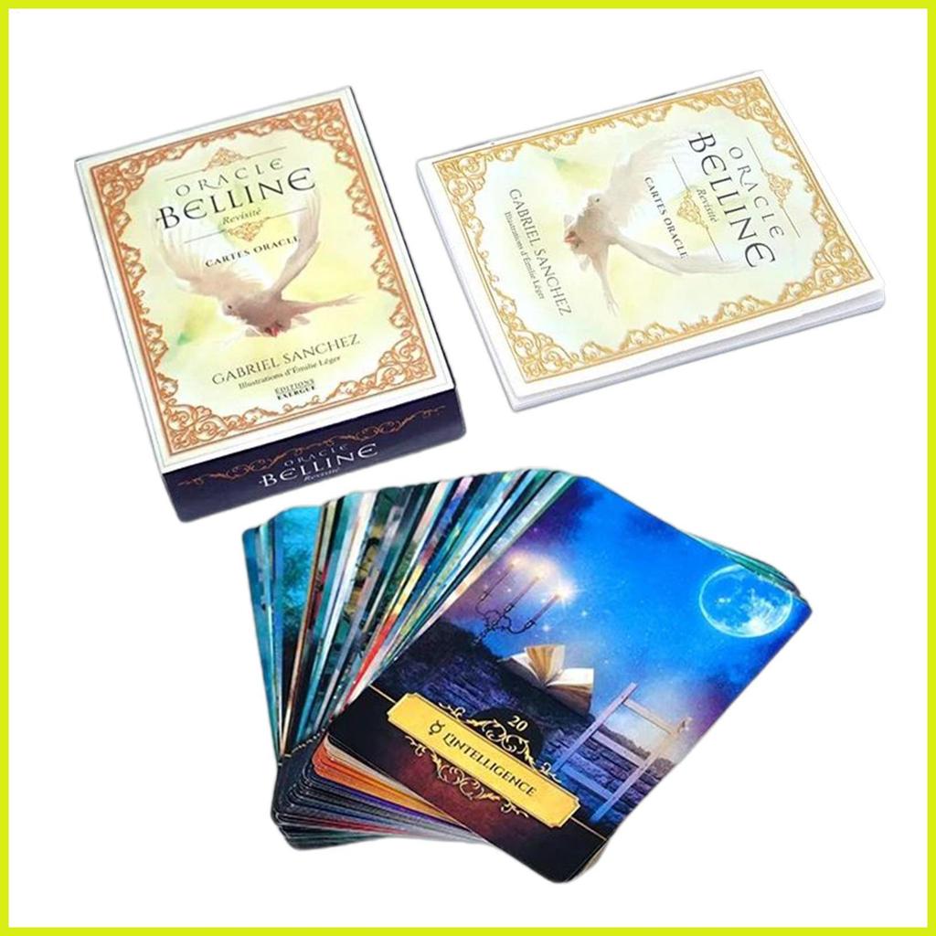 Tarot Card Deck Fate Bói toán Tarot 53 Miếng Fate Bói toán cho cá nhân phản quang Thiền decfeyeth