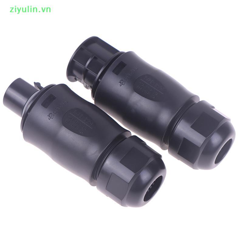 Ziyulin BC01 3 Pin Kết Nối AC Nam Nữ IP68 Dành Cho Lưới Năng Lượng Mặt Trời Buộc Micro Biến Tần Hoym