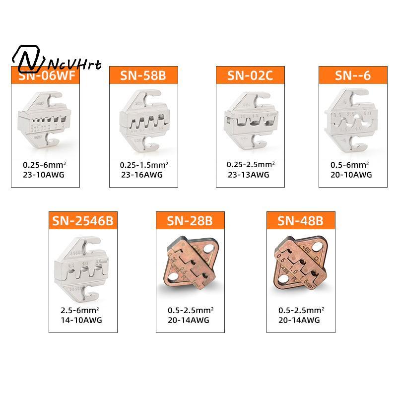 Kìm công cụ uốn NcVHrt SN Crimp 4mm Khe cắm SN-SN-2546B / 02C / 6 / 58B / 58BS / 06WF / 2549 / 48B Đ