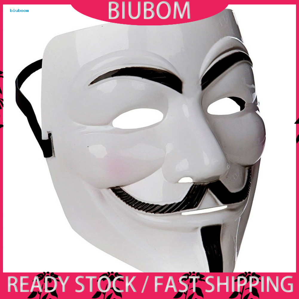 Anonymous Hacker V cho Vendetta Master Face Mask Fancy Dress Đạo cụ Halloween