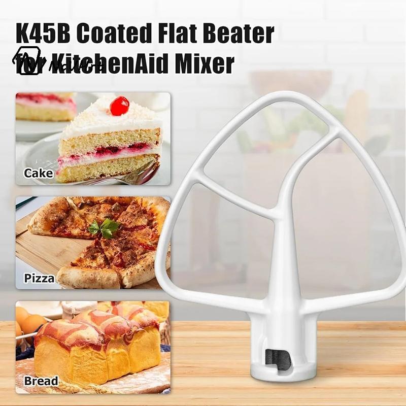 NcVHrt Thay Thế K45B Phủ Flat Beater Cho 4.5-5 QT Nghiêng- Đứng Trộn Flat Beater Trộn Mái Chèo Kèm C